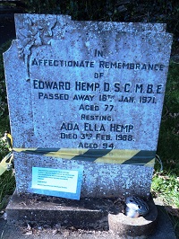 Unstable Memorial Headstone